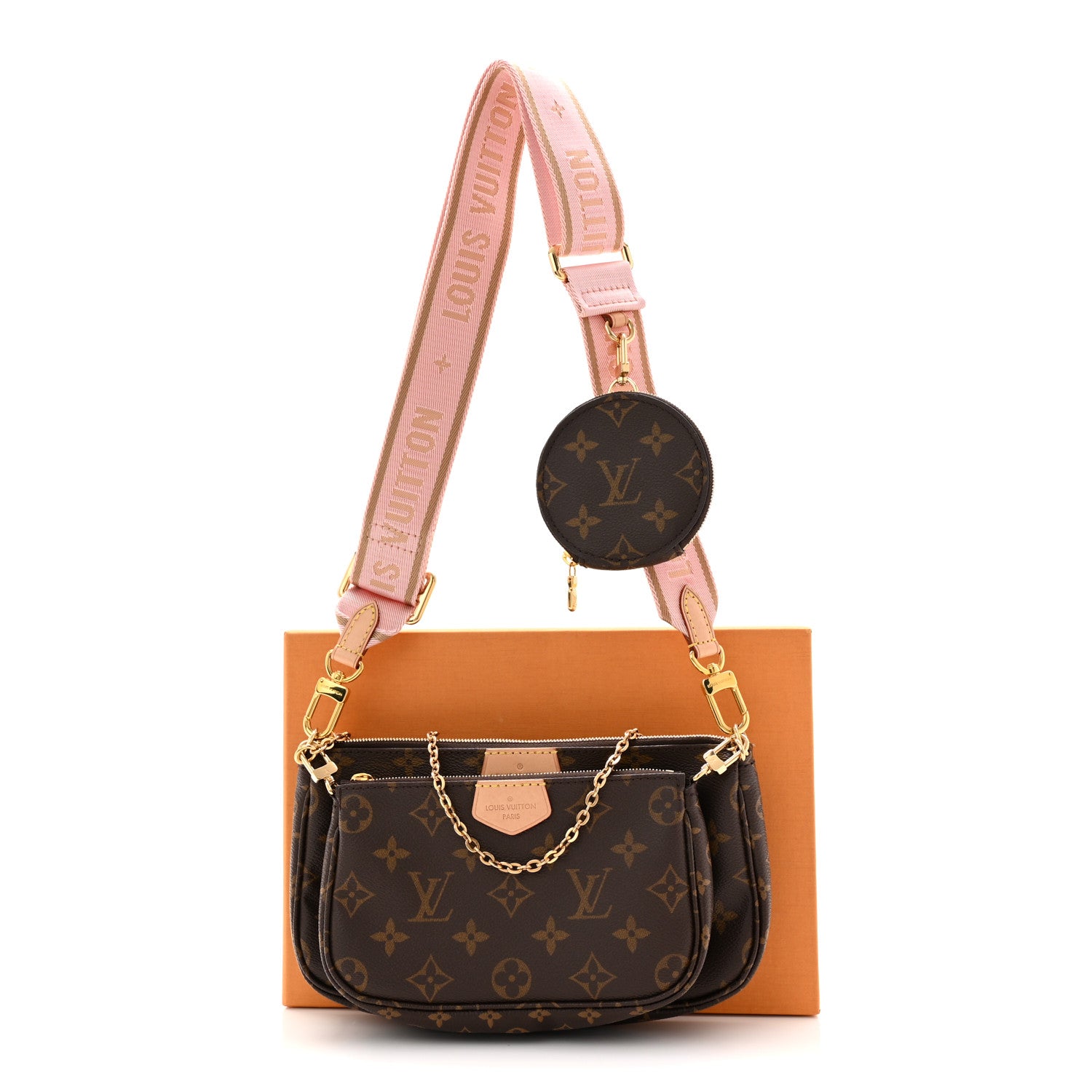 Louis Vuitton Monogram Multi Pochette Accessories Rose Clair 12 of 12