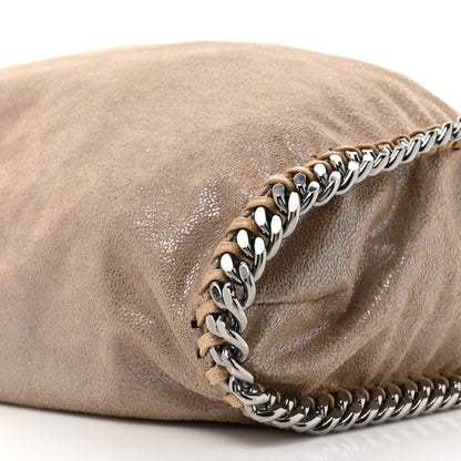 Stella McCartney Shaggy Deer Falabella Fold Over Tote Taupe 8 of 9