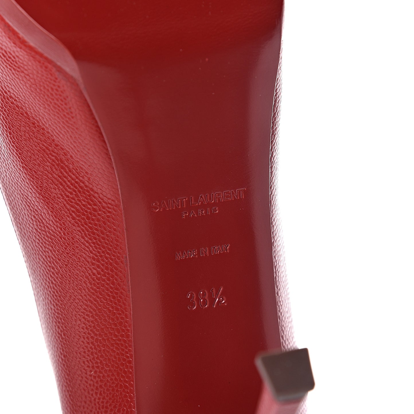 Vernigolf Tribtoo Platform 80 Pumps 38.5 Red