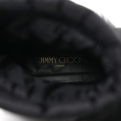 Jimmy Choo Lambkin Fur Glacie Pom-Pom Boots 38 Black 8 of 10