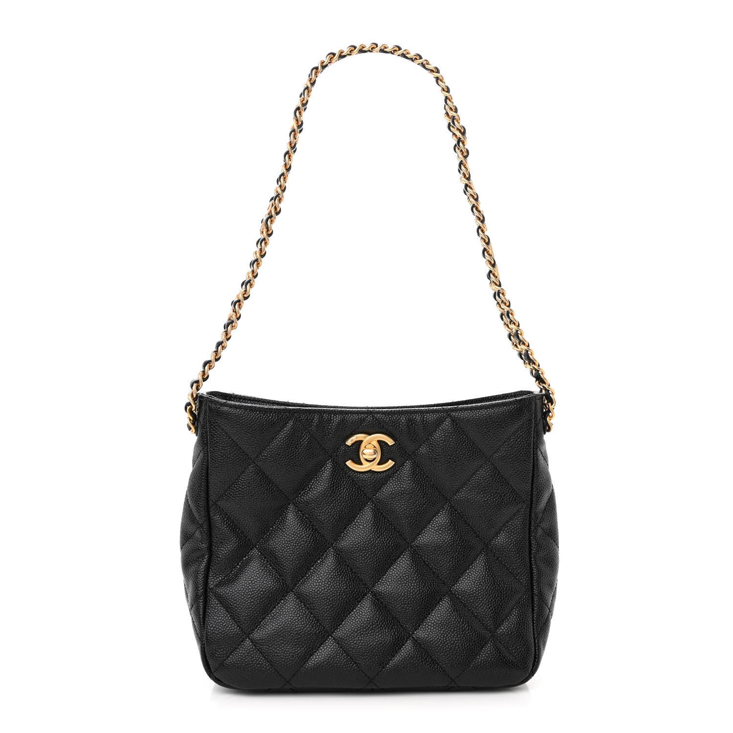 Chanel Caviar Quilted Small Pick Me Up Hobo Black 1 of 11