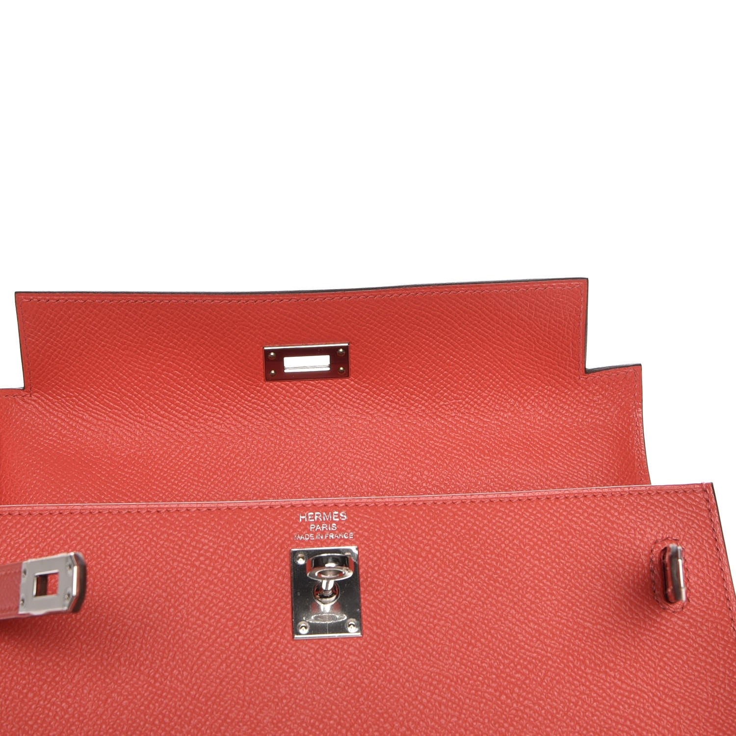 Hermes Epsom Kelly Sellier 25 Rose Jaipur 28 of 32