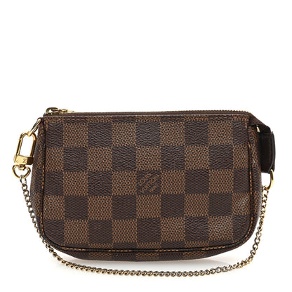 Louis Vuitton Damier Ebene Mini Pochette Accessories 1 of 10