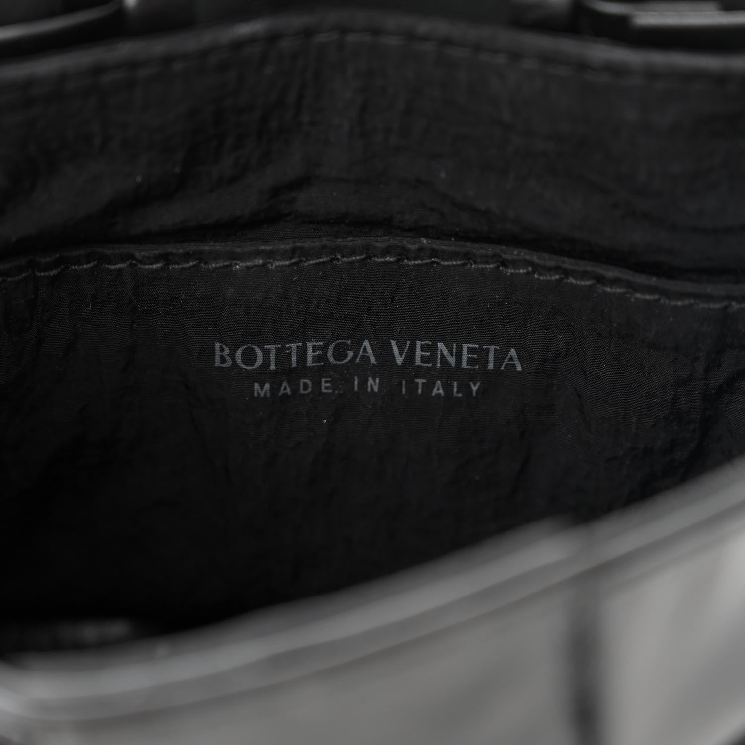 Bottega Veneta Paper Calfskin Maxi Intreccio Extra Mini Cassette Crossbody Bag Black 6 of 13