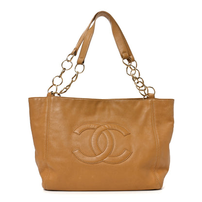 Chanel Caviar CC Timeless Shopping Tote Beige 1 of 11