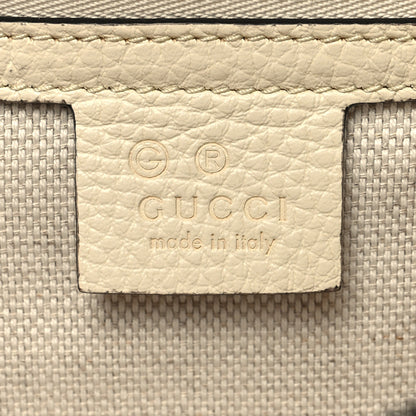 Gucci Calfskin Medium GG Marmont Chain Handle Bag Mystic White 7 of 11