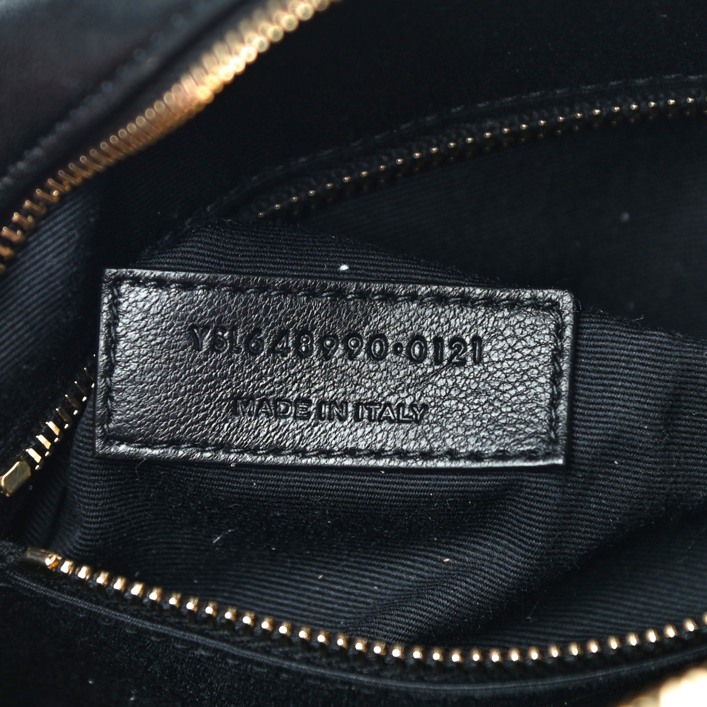 Lambskin Quilted Victoire Camera Bag Black