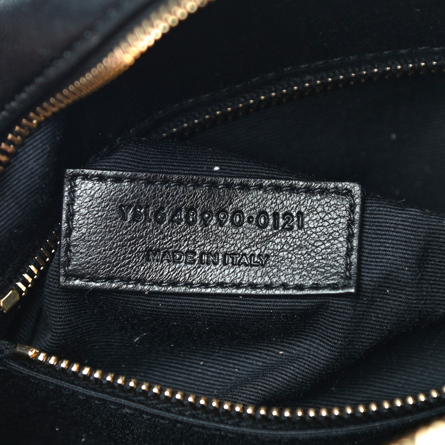 Saint Laurent Lambskin Quilted Victoire Camera Bag Black 7 of 22