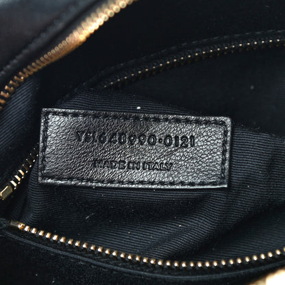 Saint Laurent Lambskin Quilted Victoire Camera Bag Black 7 of 22