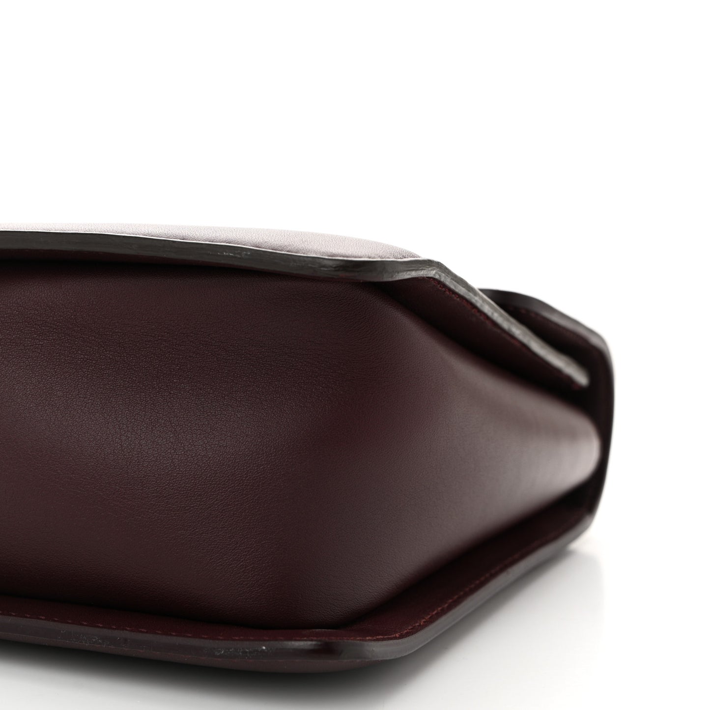 Calfskin Medium Sienna Crossbody Bag  Burgundy