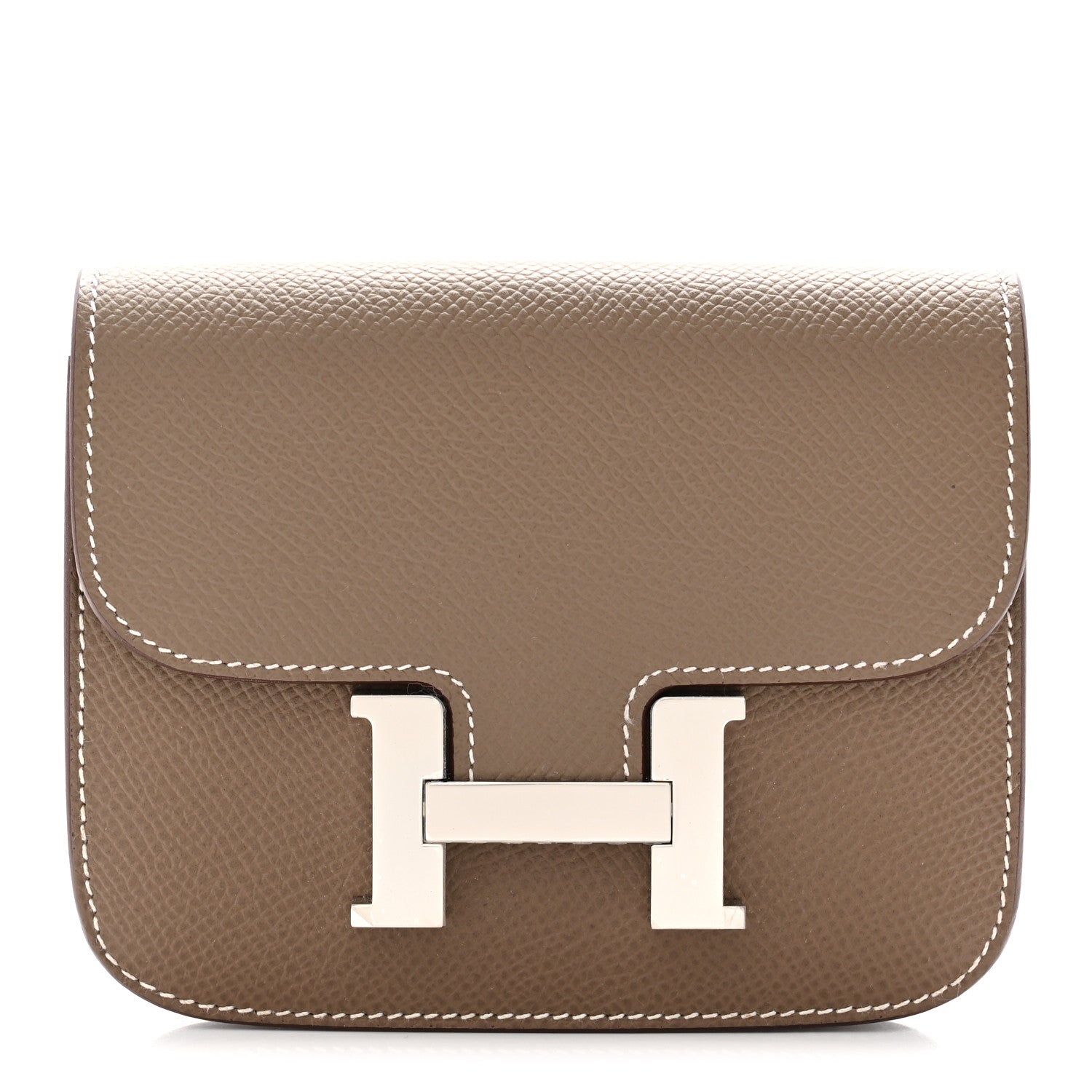 Hermes Epsom Constance Slim Wallet Etoupe 1 of 9