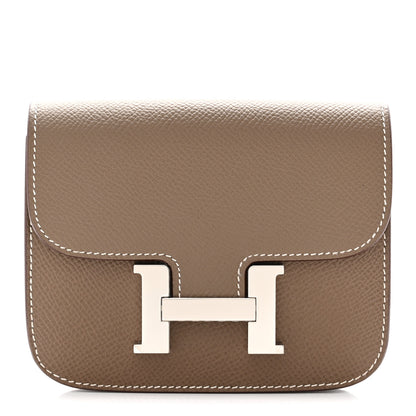 Hermes Epsom Constance Slim Wallet Etoupe 1 of 9