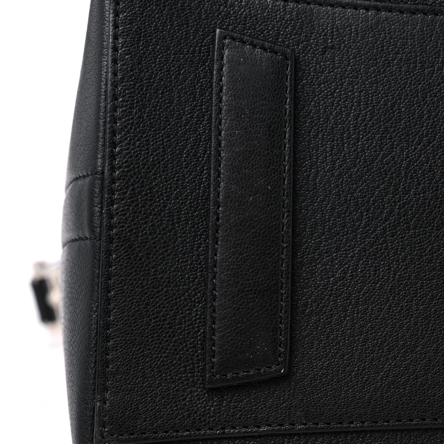 Sugar Goatskin Medium Antigona Black