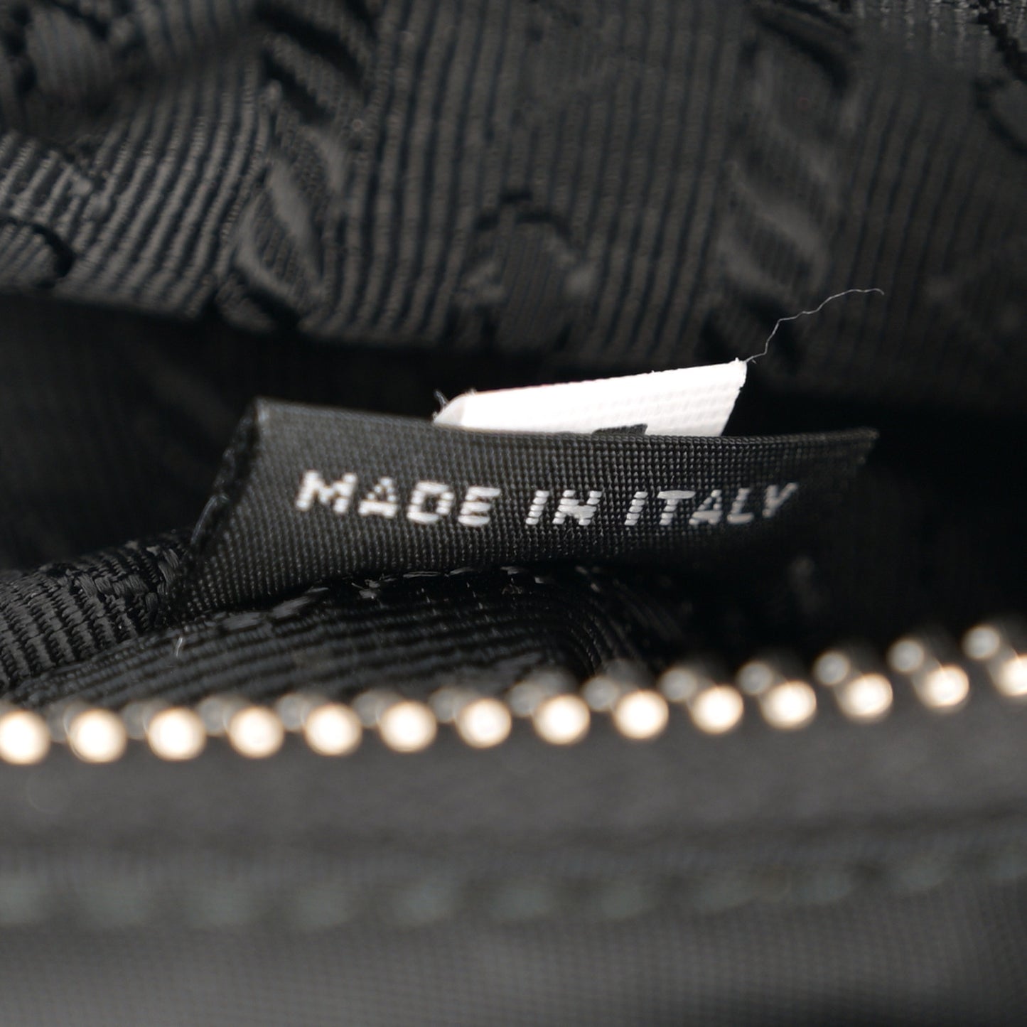 Tessuto Nylon Saffiano Mini Re-Edition 2005 Bag Black
