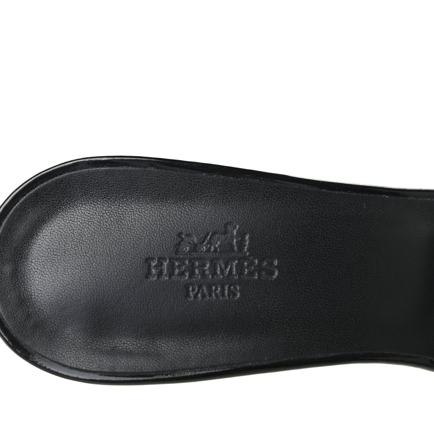 Patent Oasis Sandals 37 Black