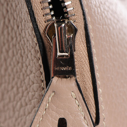 Hermes Taurillon Clemence Bolide 35 Gris Tourterelle 14 of 21