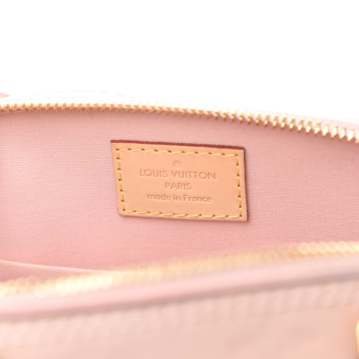 Louis Vuitton Vernis Alma BB Rose Ballerine 7 of 14