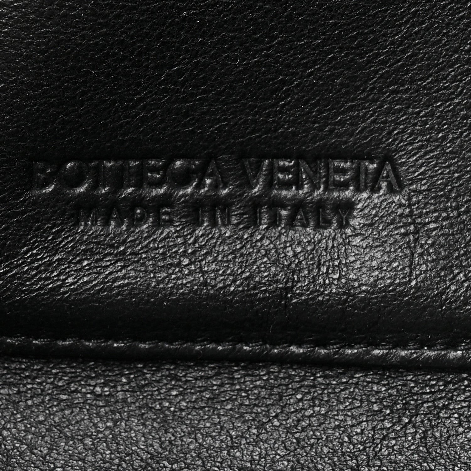Bottega Veneta Calfskin Intarsio Toiletry Case Black 11 of 14