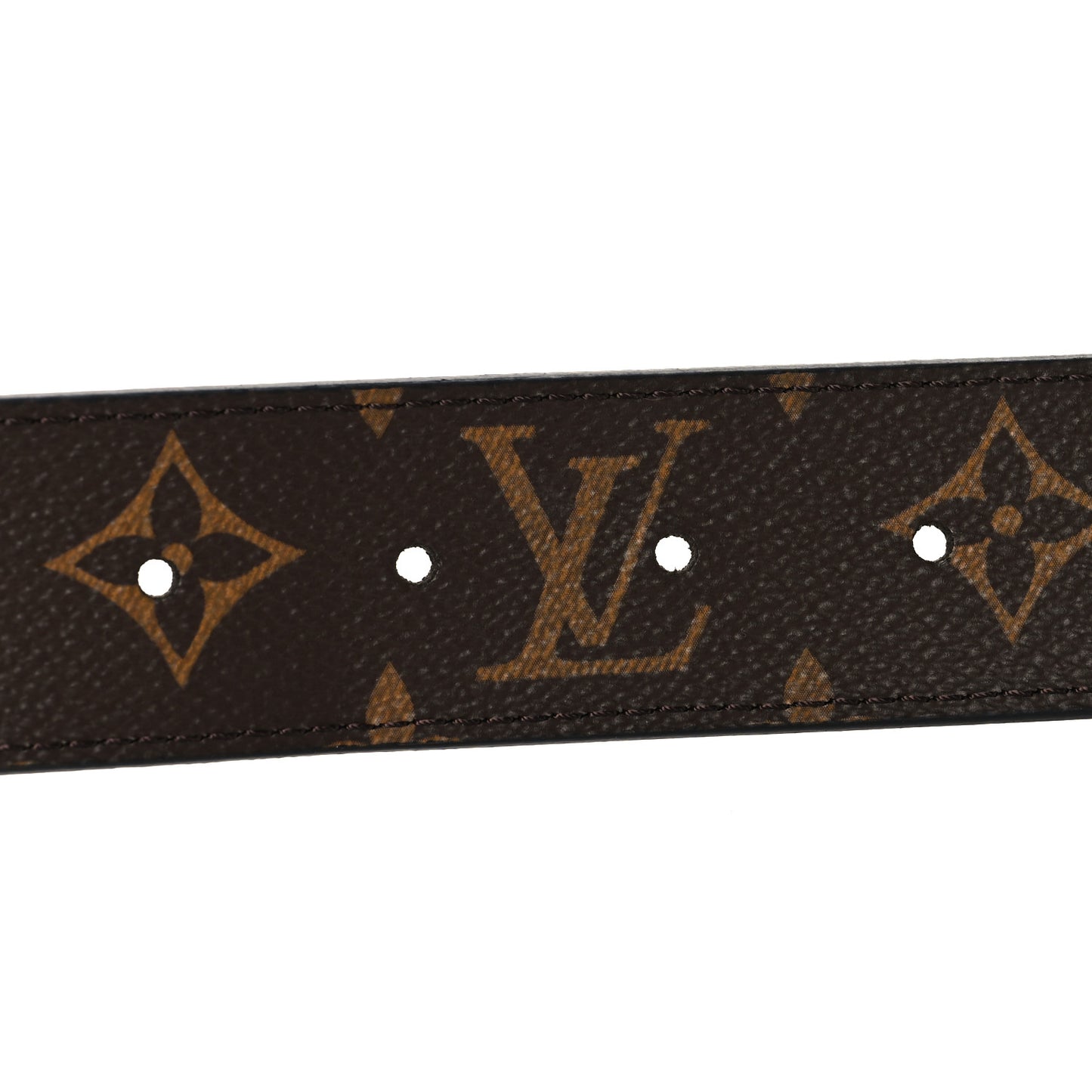 Monogram Epi 35mm LV Circle Reversible Belt 90 36 Black