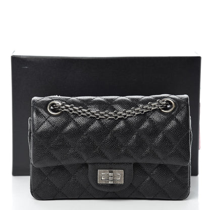 Chanel Caviar 2.55 Reissue 224 Flap Black 12 of 12