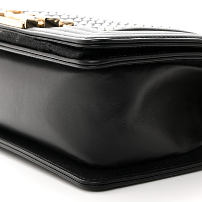 Chanel Calfskin Pearl Small Boy Flap Black 10 of 10
