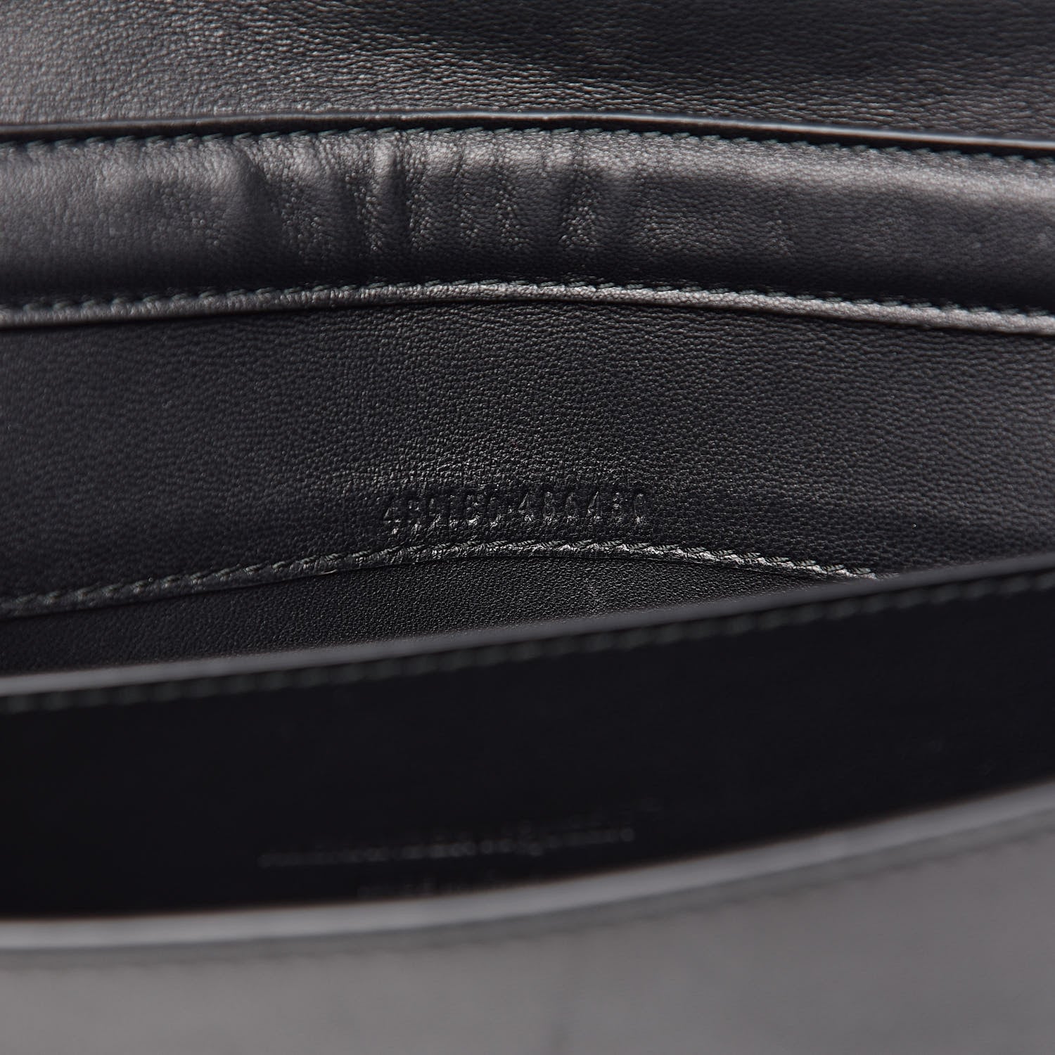 Alexander McQueen Calfskin Studded Insignia Pouch Black 6 of 13