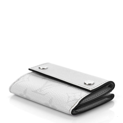 Louis Vuitton Monogram Taiga Discovery Compact Wallet White 8 of 8