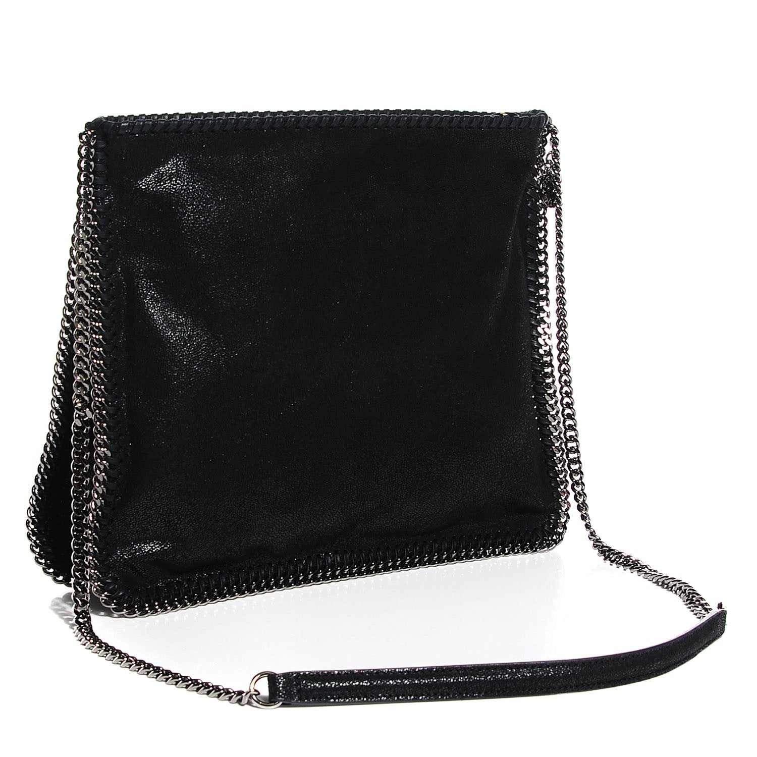 Stella McCartney Shaggy Deer Falabella Messenger Black 3 of 9