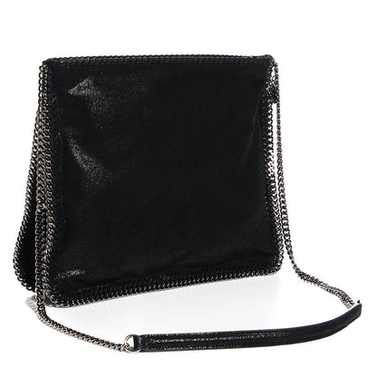 Stella McCartney Shaggy Deer Falabella Messenger Black 3 of 9