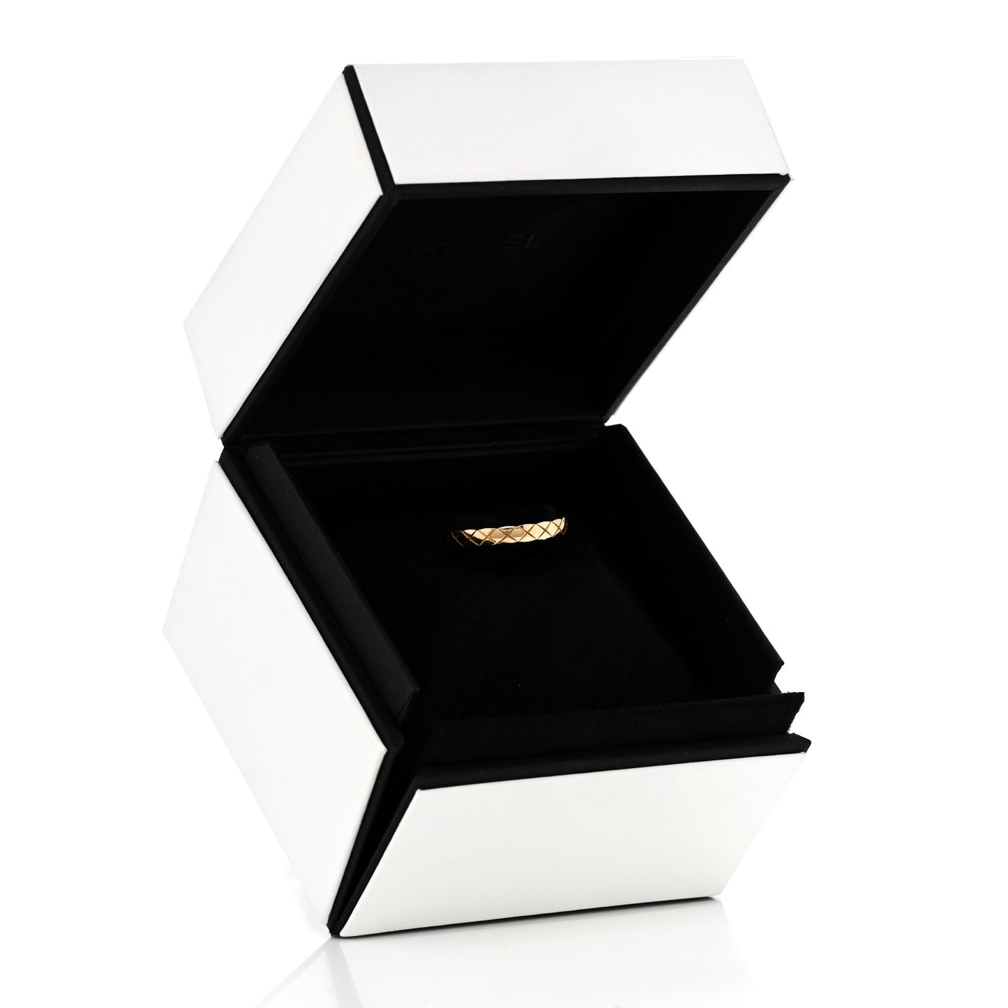 18K Yellow Gold Mini Coco Crush Ring 55 7.25