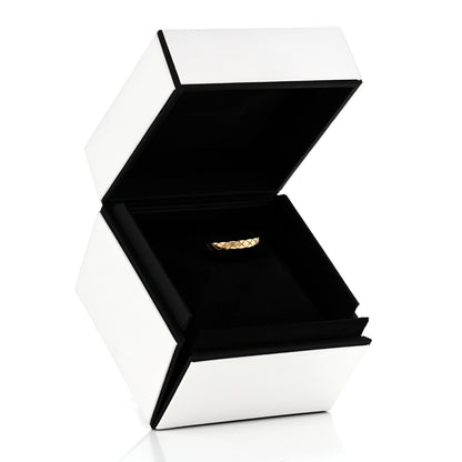 Chanel 18K Yellow Gold Mini Coco Crush Ring 55 7.25 11 of 11