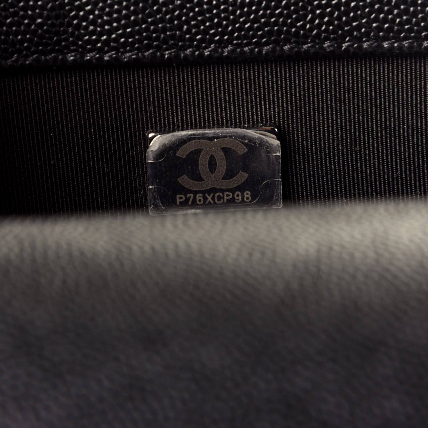 Chanel Caviar Quilted Small Boy Flap Black 7 of 10