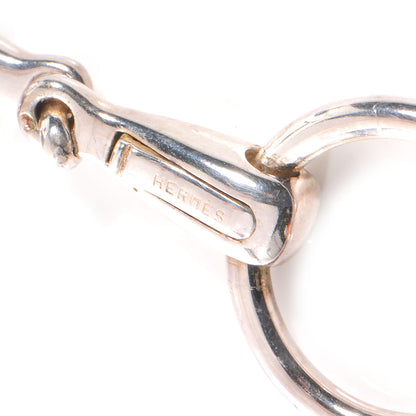 Hermes Bijouterie Fantasie Scarf Ring Silver 3 of 5