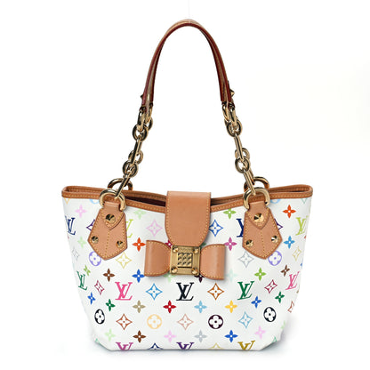 Louis Vuitton Monogram Multicolor Annie MM White 1 of 8