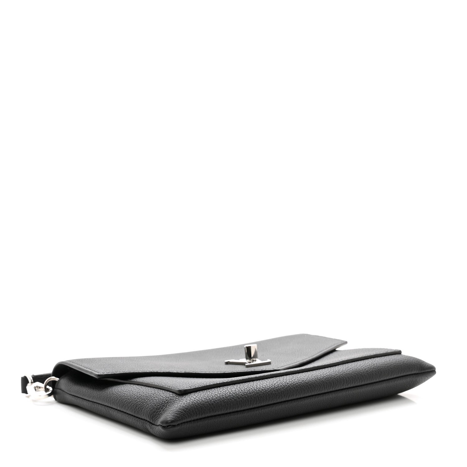 Louis Vuitton Soft Calfskin My Lockme Pochette Black 4 of 9