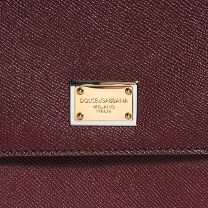 Dolce & Gabbana Dauphine Medium Miss Sicily Satchel Grapes 7 of 8