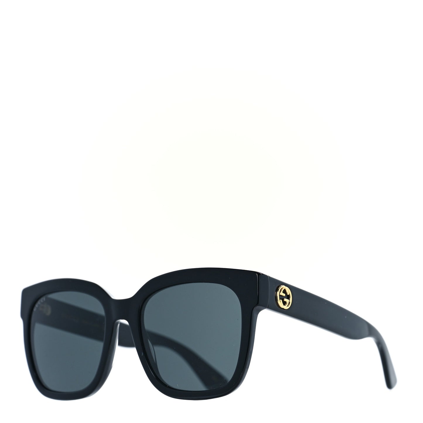 Acetate Square Frame Sunglasses GG0034SN Black