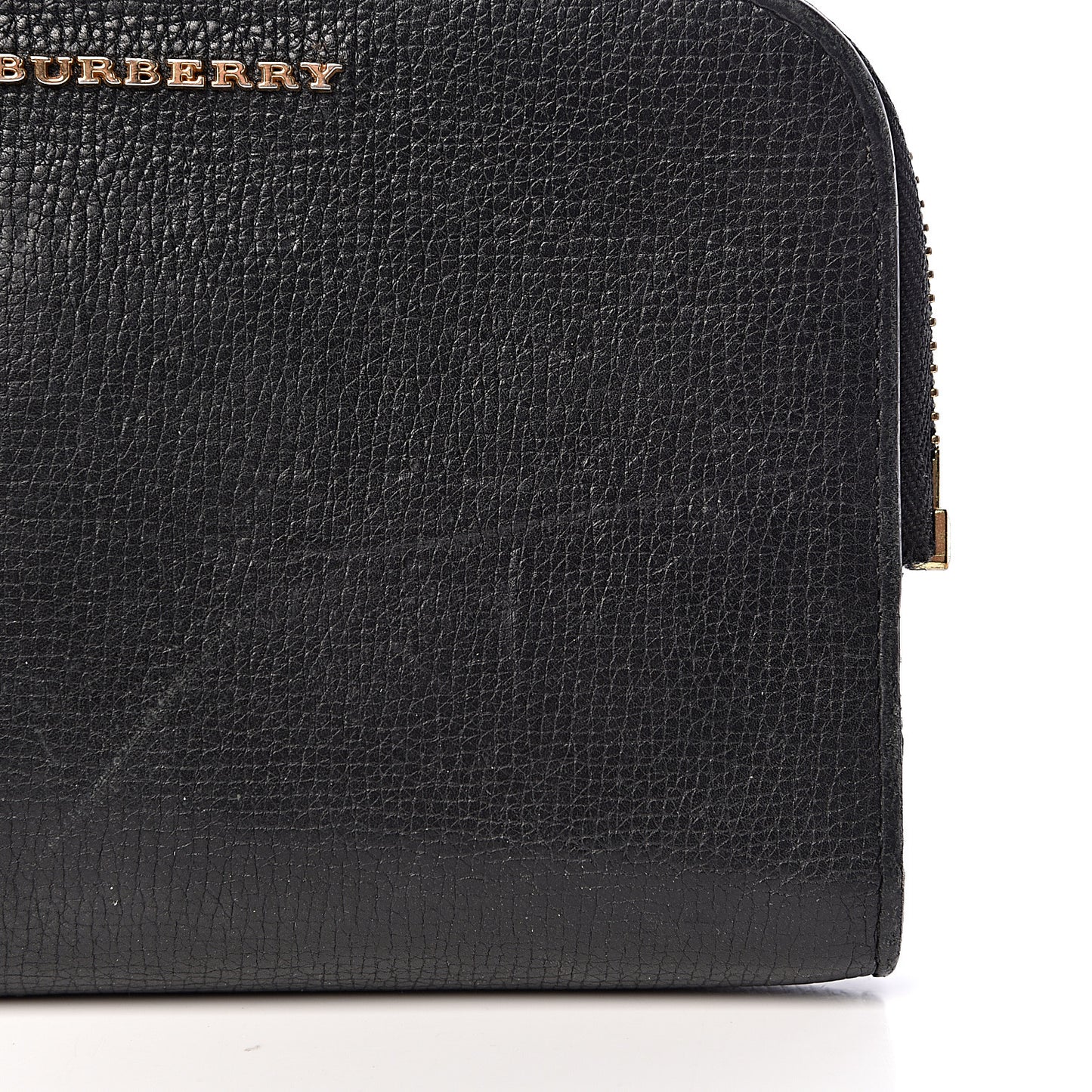 Grain Calfskin Small Crossbody Bag Black