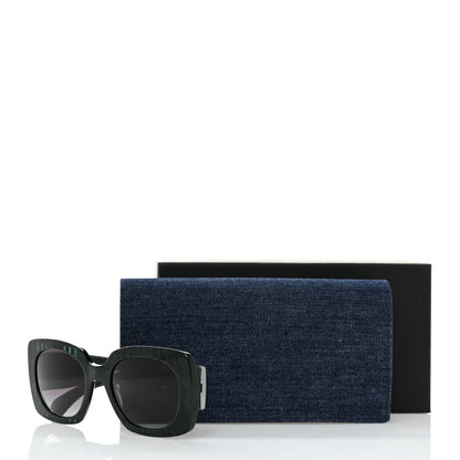 Chanel Denim Rectangle Sunglasses 5406 Blue 10 of 10