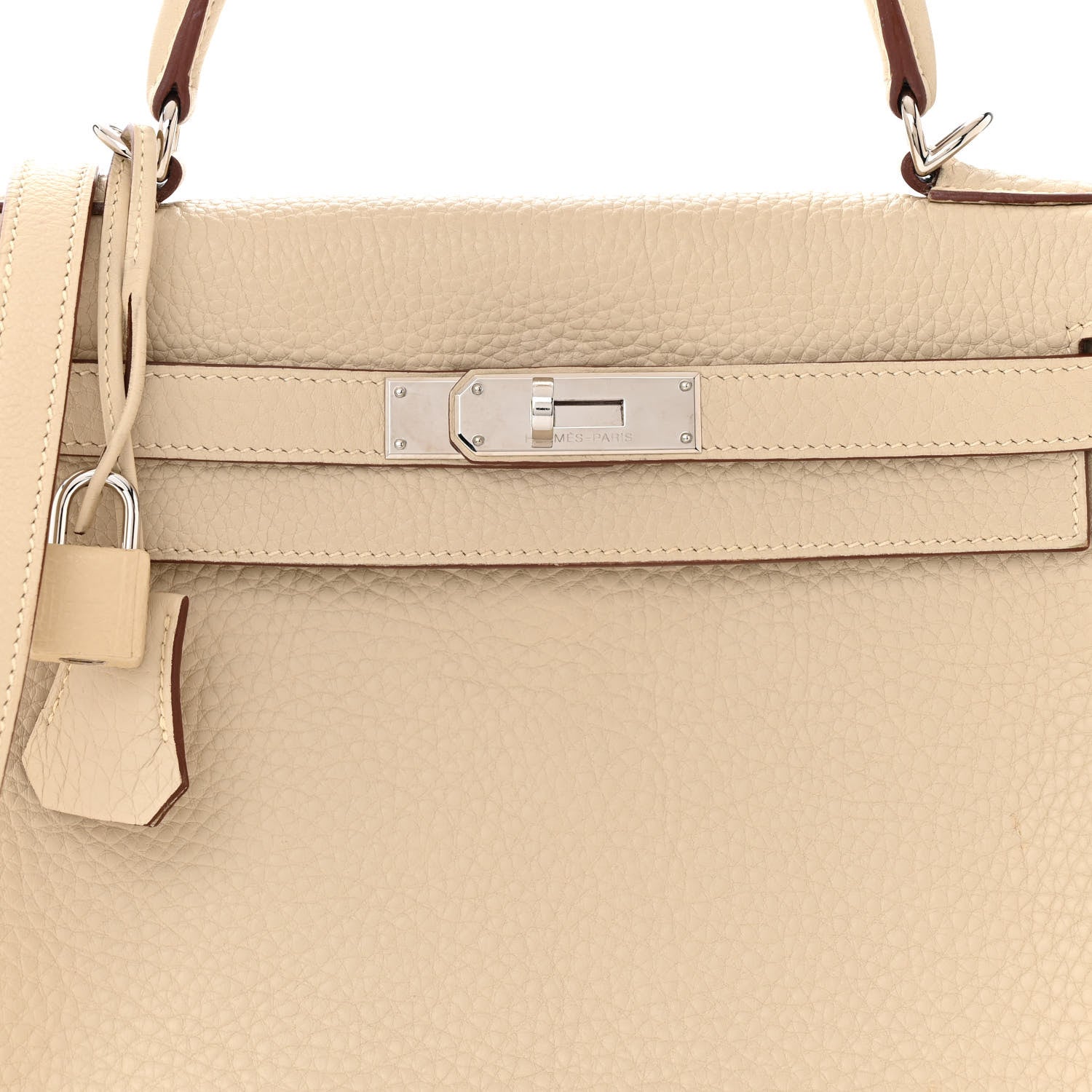 Hermes Taurillon Clemence Kelly Retourne 28 Parchemin 8 of 17