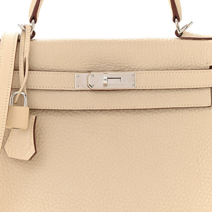 Hermes Taurillon Clemence Kelly Retourne 28 Parchemin 8 of 17