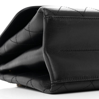 Chanel Lambskin Quilted Small Coco Lux Flap  Black 10 of 11
