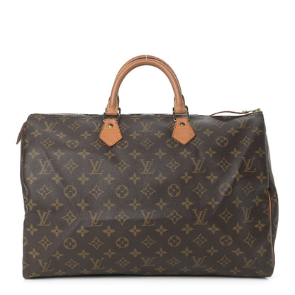 Louis Vuitton Monogram Speedy 40 1 of 12