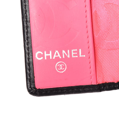 Chanel Calfskin Quilted Cambon 6 Key Holder Black 6 of 12