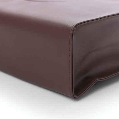 Telfar Vegan Leather Medium Shopping Bag Chocolate 8 of 8