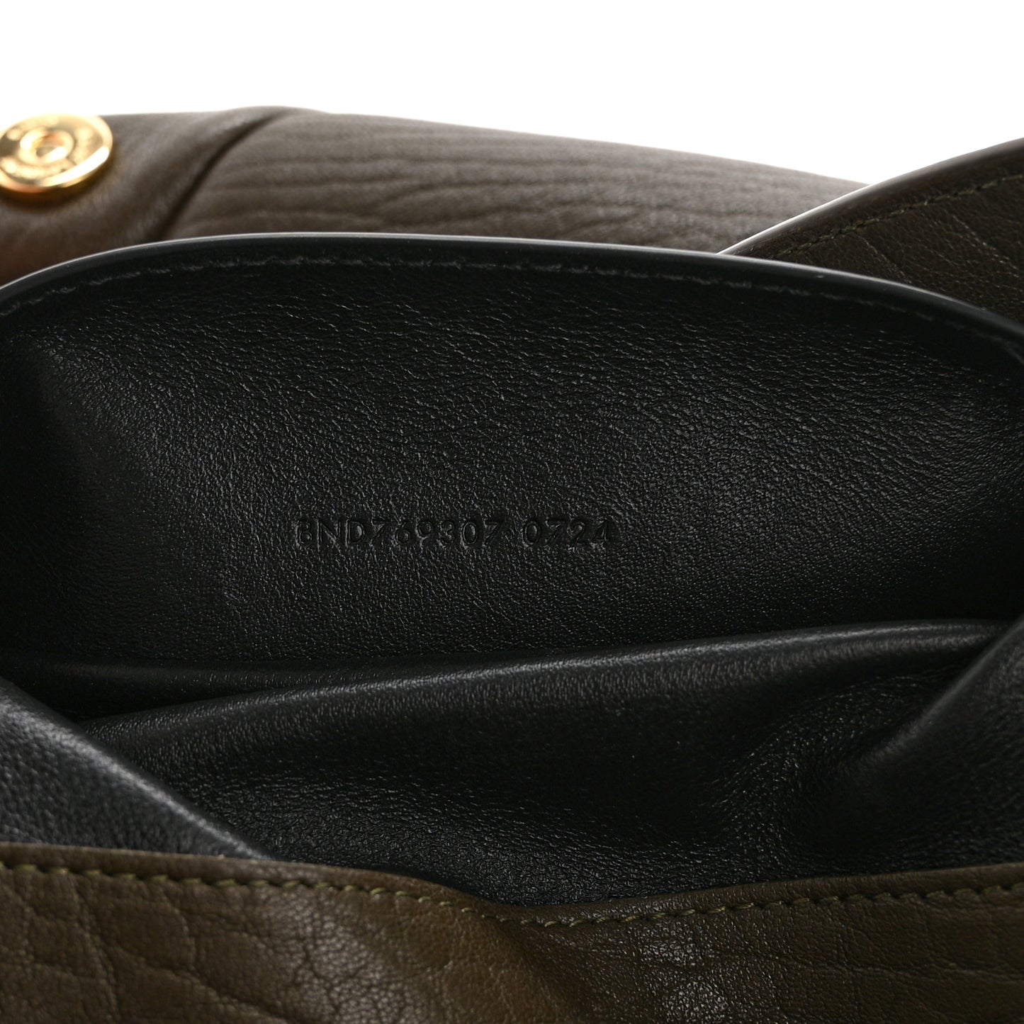 Lambskin Large Cassandre Envelope Pouch Light Musk
