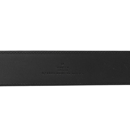 Gucci Textured Dollar Calfskin 40mm Belt 95 38 Black 5 of 5