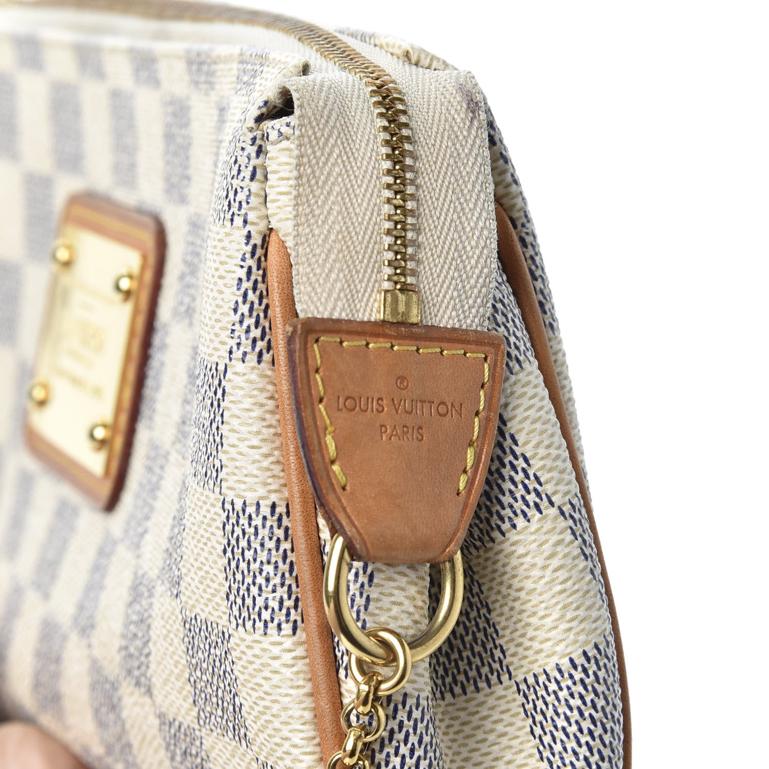 Louis Vuitton Damier Azur Eva Clutch 7 of 11