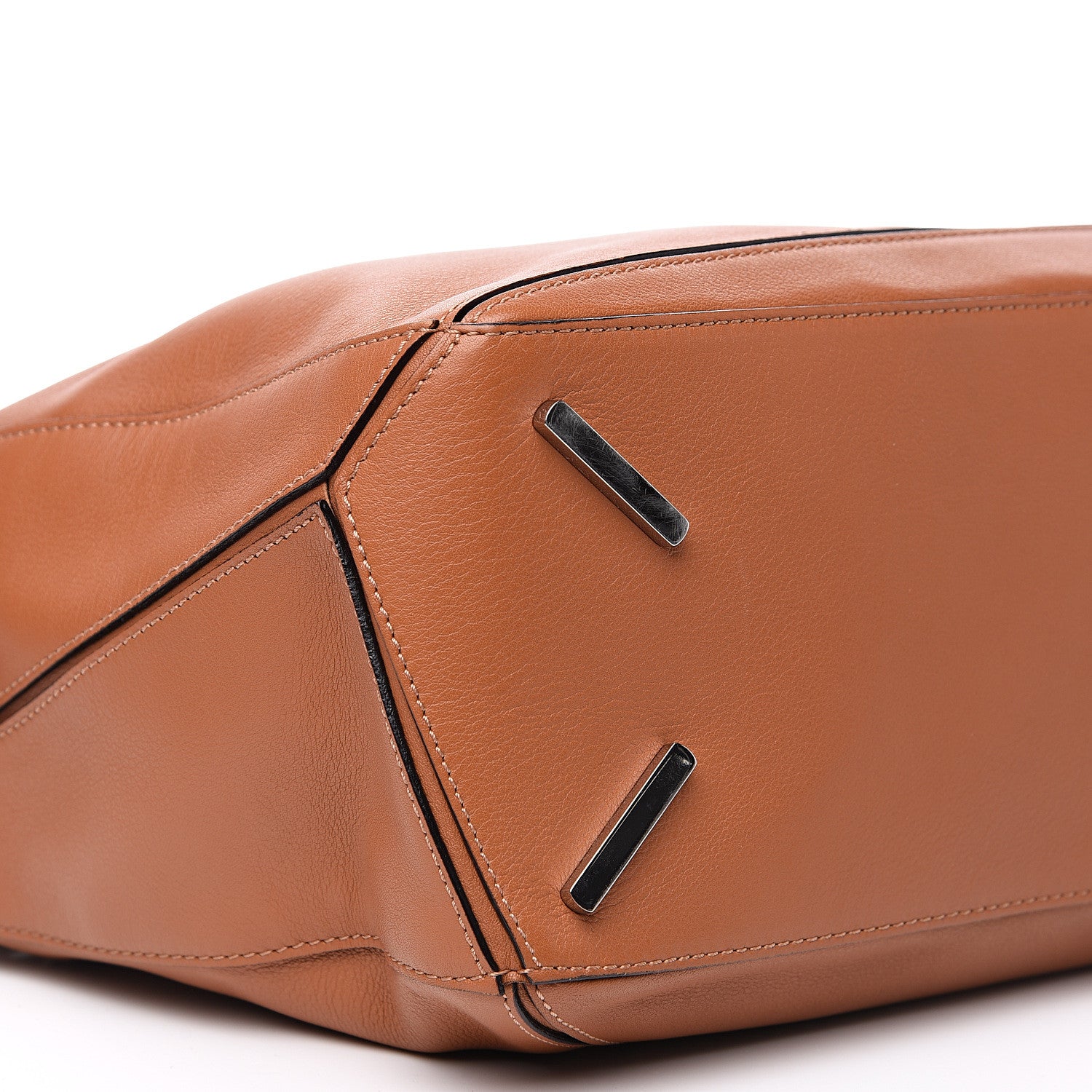 Loewe Calfskin Medium Puzzle Bag Tan 8 of 10