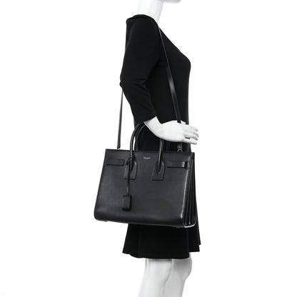 Saint Laurent Calfskin Small Sac De Jour Black 2 of 11
